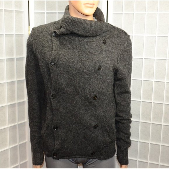 All Saints Sweaters Mens All Saints Barrier Cardigan Poshmark